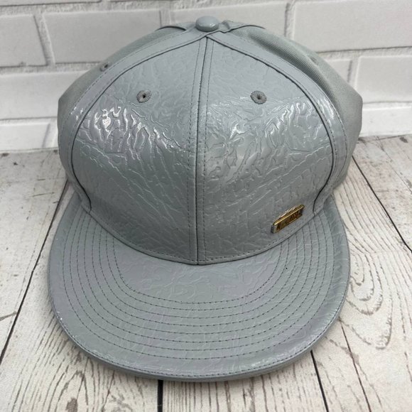 Air Jordan 11 Cool Grey‎ Cement Elephant 7 Jumpman Hat Fitted Cap Men - Picture 1 of 7
